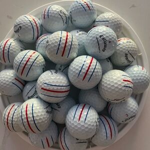 28 Callaway Chrome Soft Triple Track Golf Balls, Mint Condition, AAAA